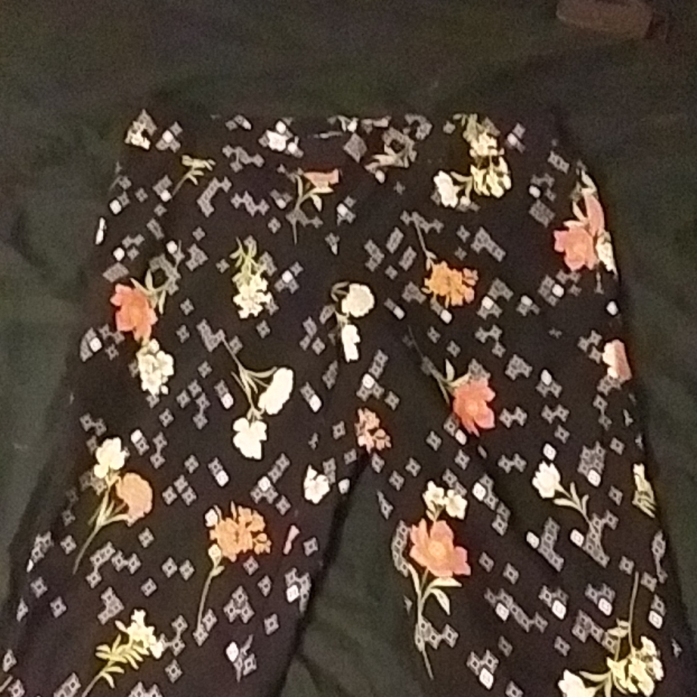 Plus Size Woman's Capris